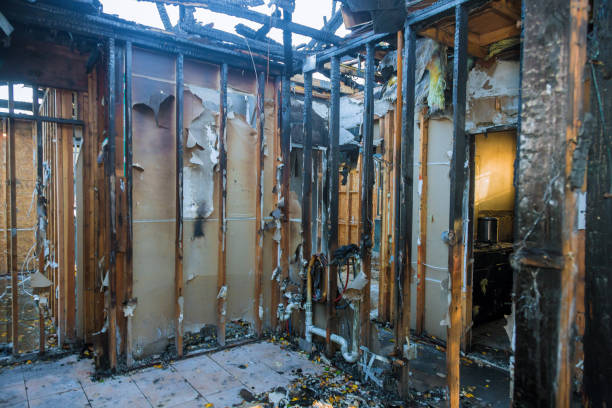 Professional Firefighting Water Removal technician working in Fork, MD